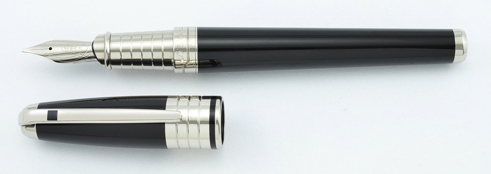 S.T. Dupont デュポン Olympio万年筆 ブラック 18K M S.T.Dupont